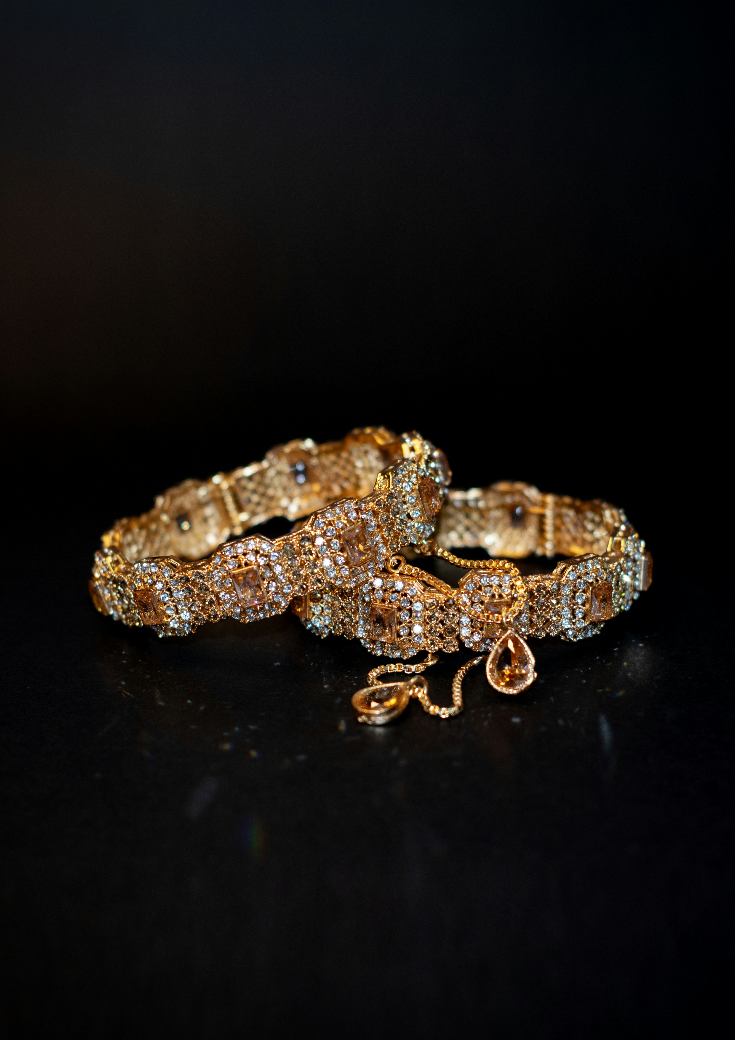 Diamond bangle detail